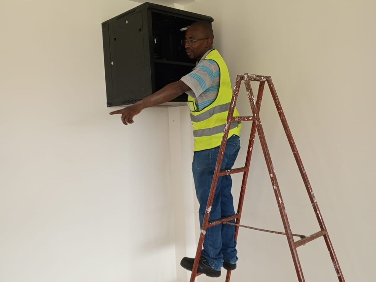 Audio Cabinet Installation