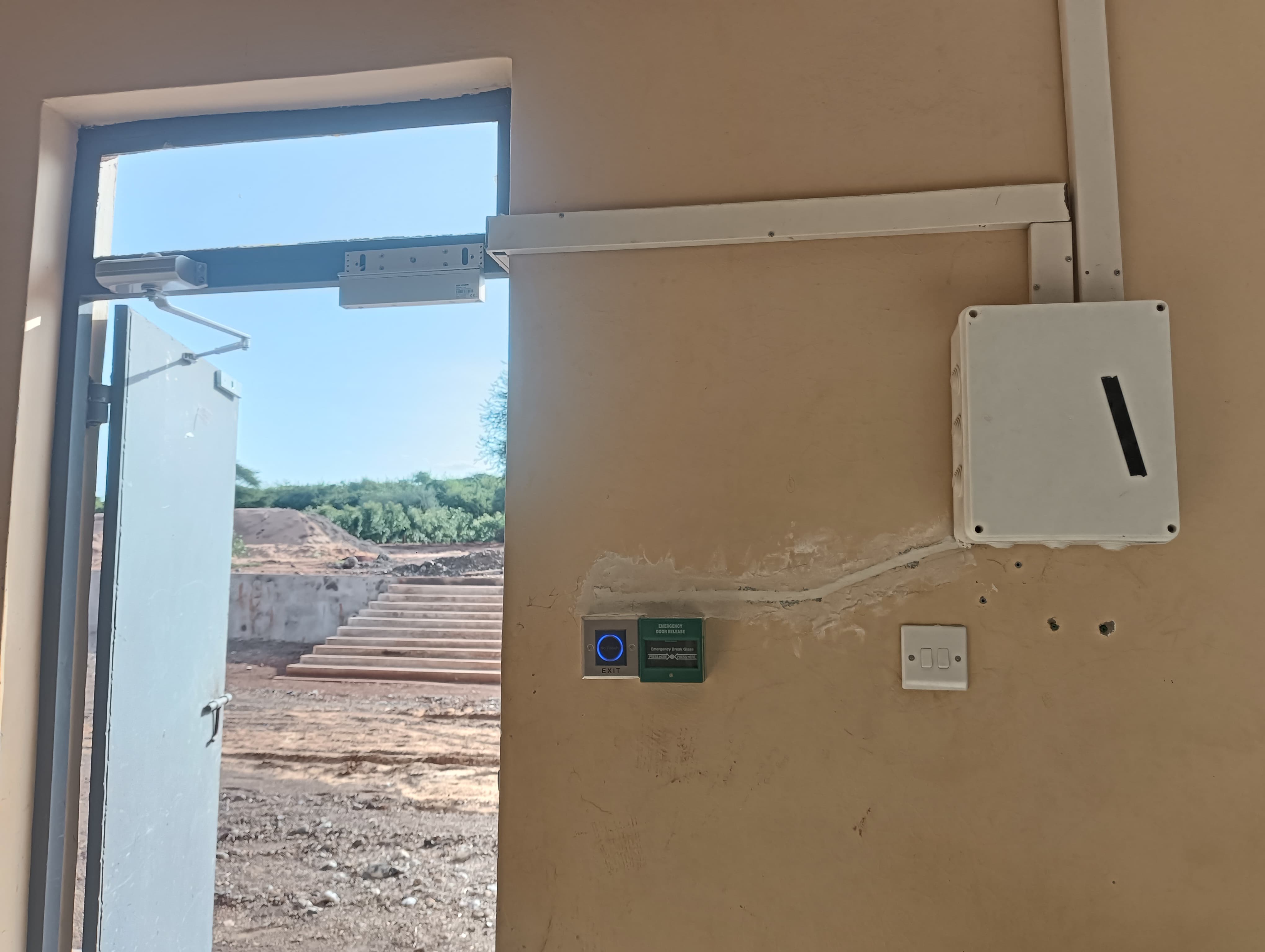 Magnetic Lock security system Installation