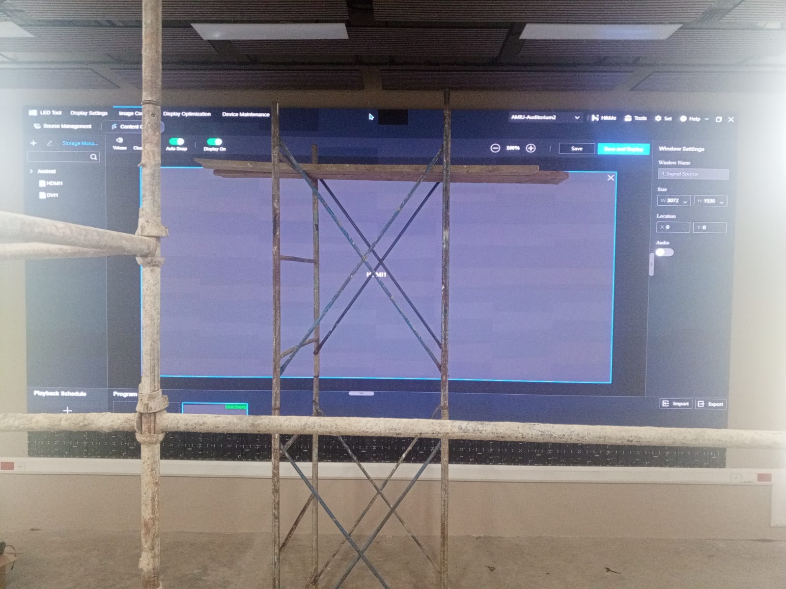 HikVision LED HDMI Display